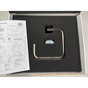 DXV Keefe Brass Towel‎ Ring D35104190.144 Brushed Nickel Bathroom DEADSTOCK NIB